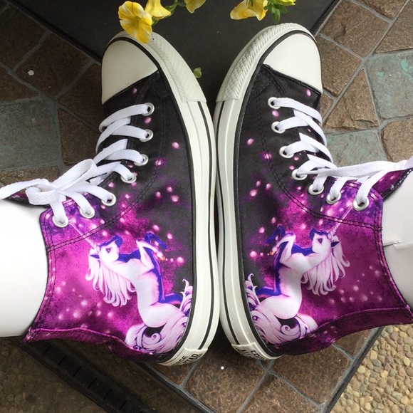 unicorn galaxy converse